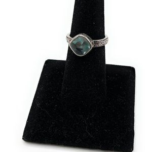 R2044 Silpada Frozen lake Ring Size 7,8